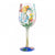 Wine Glass - Bejeweled Butterfly
