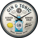 NA Wall Clock - Gin & Tonic