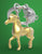 Keyring - Horse / Gold
