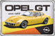 NA Tin Sign 20x30 - Opel GT 1968