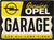 NA Tin Sign 30x40 - Opel Garage