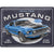 NA Tin Sign 30x40 - Ford Mustang 1969 Mach 1 Blue