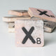 Houten deco letter X8