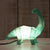 Dinosaur Lamp - Brachiosaurus Groen