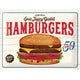 NA Tin Sign 30x40 - Hamburgers