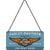 NA Hanging Sign - Harley Davidson Logo Blue