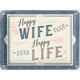 NA Tin Sign 15x20 - Happy Wife
