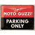 NA Tin Sign 30x40 - Moto Guzzi Parking