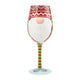 Wine Glass - Gnome for the Holidays