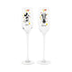 Mickey & Minnie Mouse Toasting Glasses