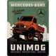NA Tin Sign 30x40 - Mercedes Unimog
