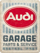 NA Tin Sign 15x20 - Audi Garage