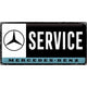 NA Tin Sign 25x50 - Mercedes Service