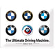 NA Tin Sign 30x40 - BMW Logo Evolution