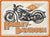 NA Tin Sign 30x40 - Harley Davidson Motorcycles 1935
